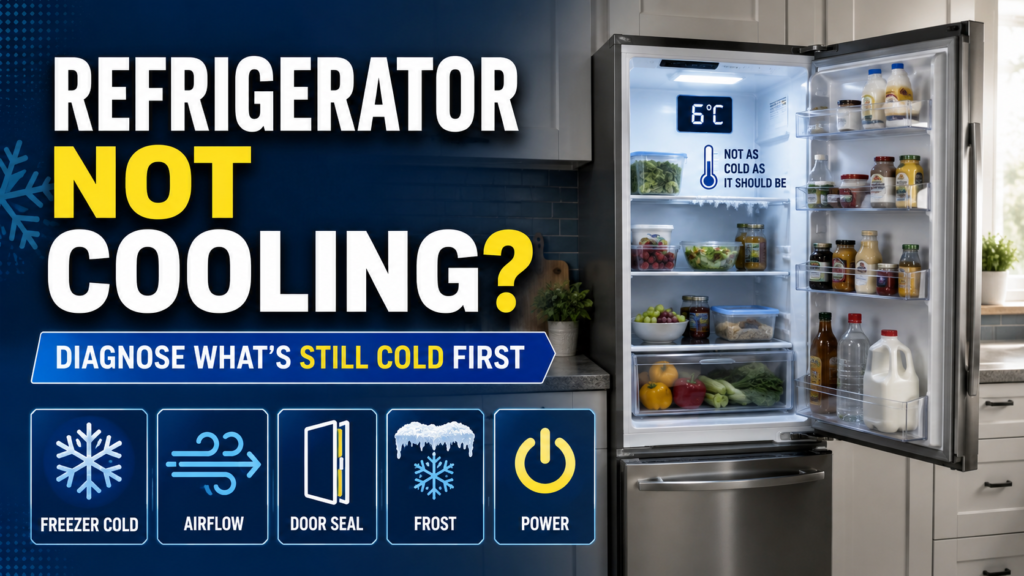 Refrigerator not cooling